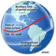 map of eclipse path