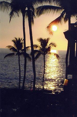 sunset.jpg - Sunset from Kona Makai